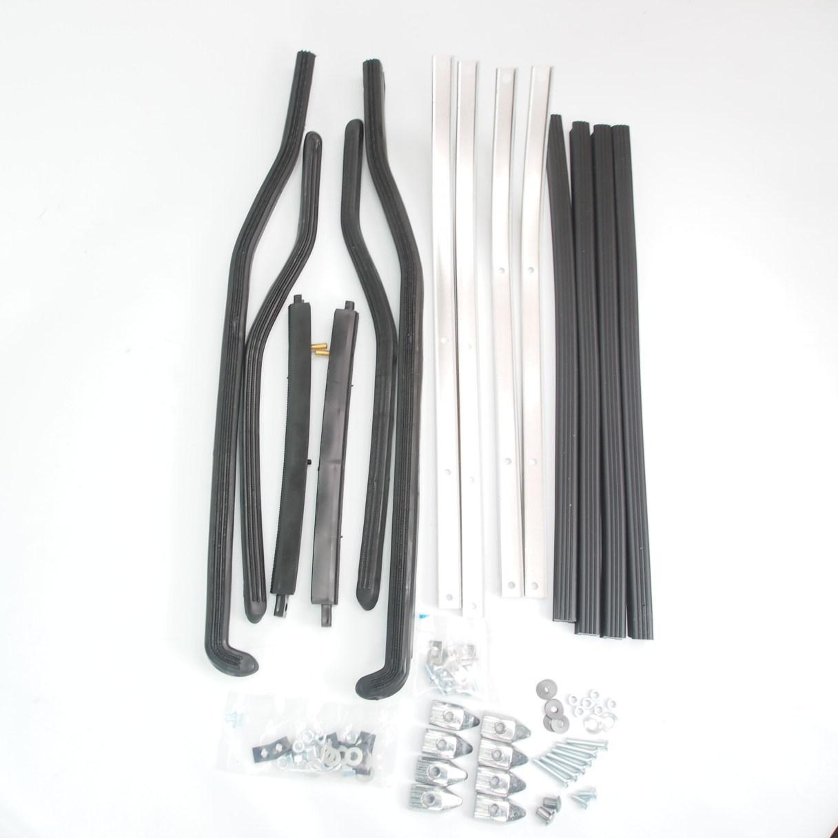 kick strip set complete -CASA LAMBRETTA- DL GP- Black