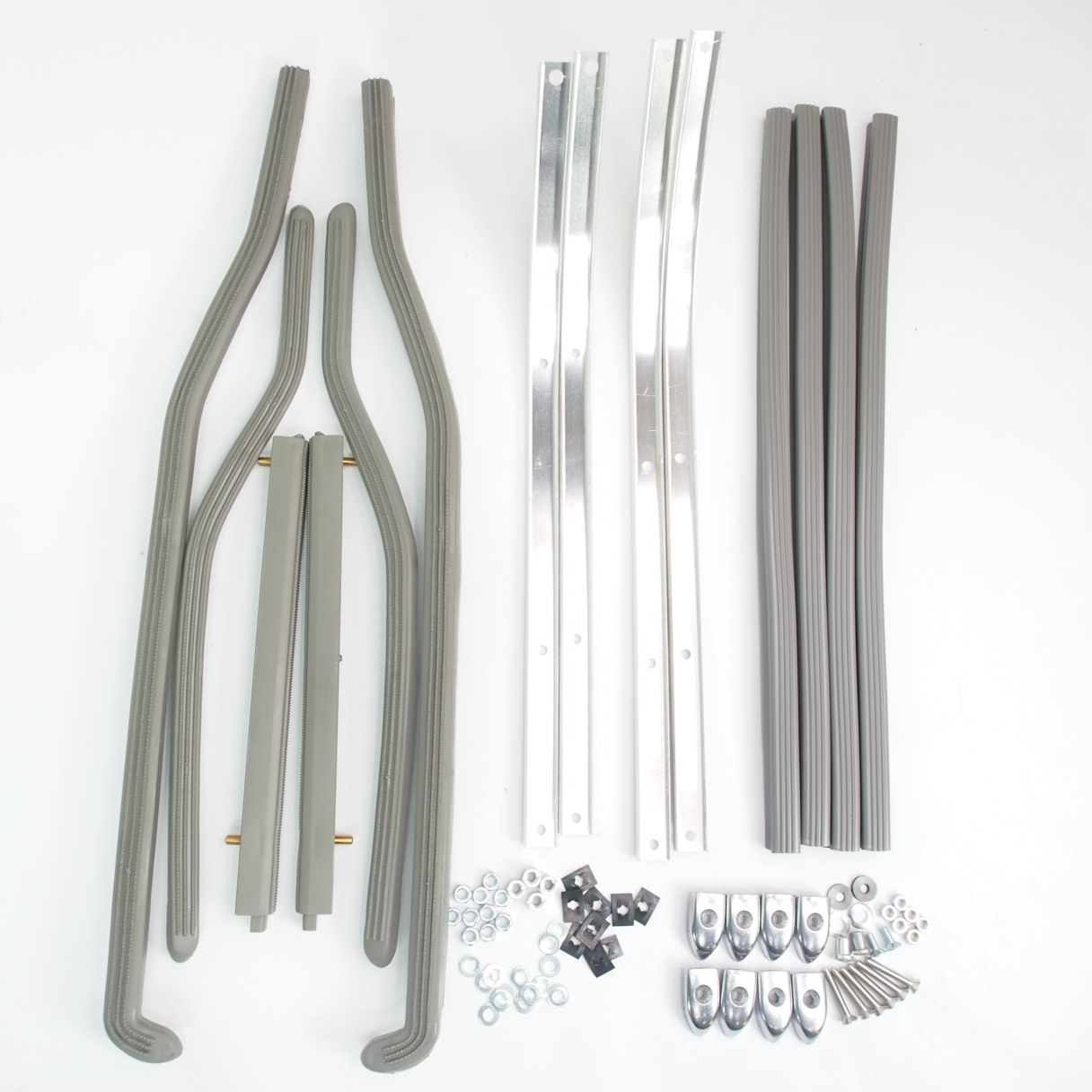 kick strip set complete -CASA LAMBRETTA- LI LIS SX TV - Gray