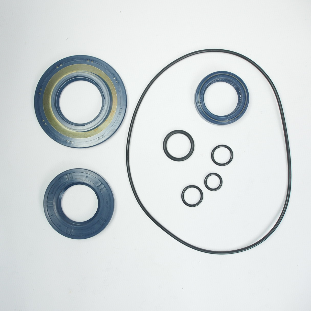 Oil seal set engine -CORTECO rubber- Vespa PX P125X P150X P200E Rally200 Sprint Veloce150