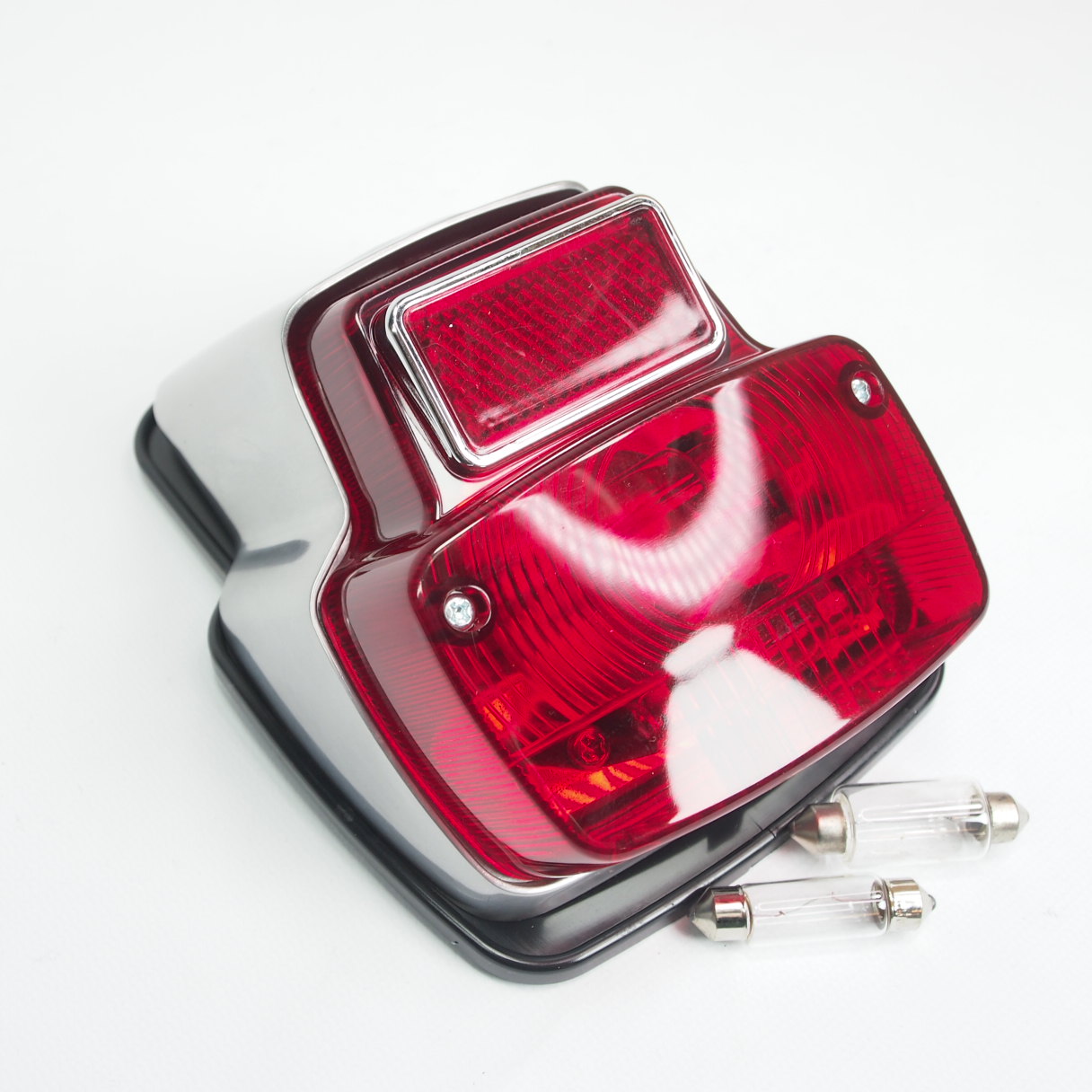 Tail light -BGM ORIGINAL Vespa vintage- metal small - unpainted