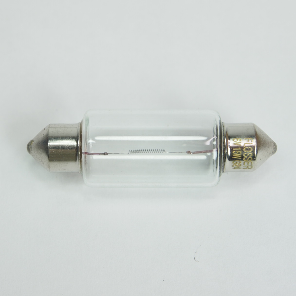 Festoon -SV8.5 15x41mm- 6V 15W -white