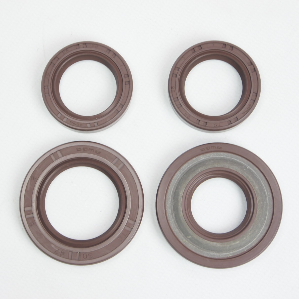 Engine oil seal set BGM PRO FKM Piaggio 2T 125-180cc Gilera Runner FX FXR Italjet Dragster Typhoon オイルシールセット 管SCBGM1146