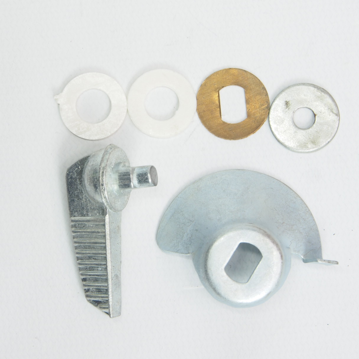 Side panel lever for Vespa 50s 90 100 ET3 - alloy