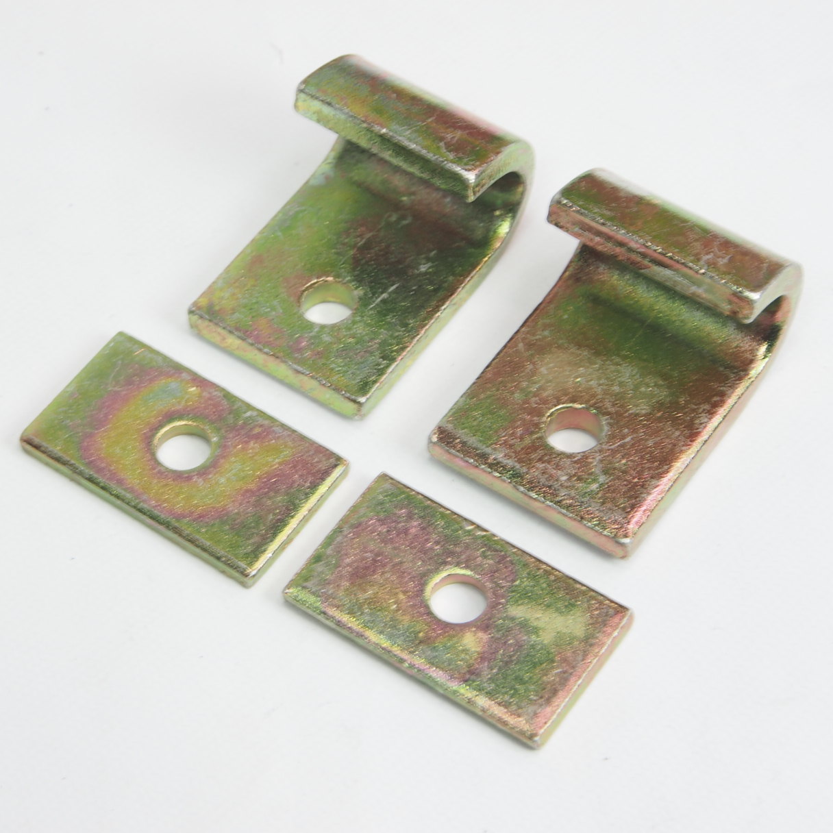 Pair of centre stand brackets Lambretta LI LIS SX TV