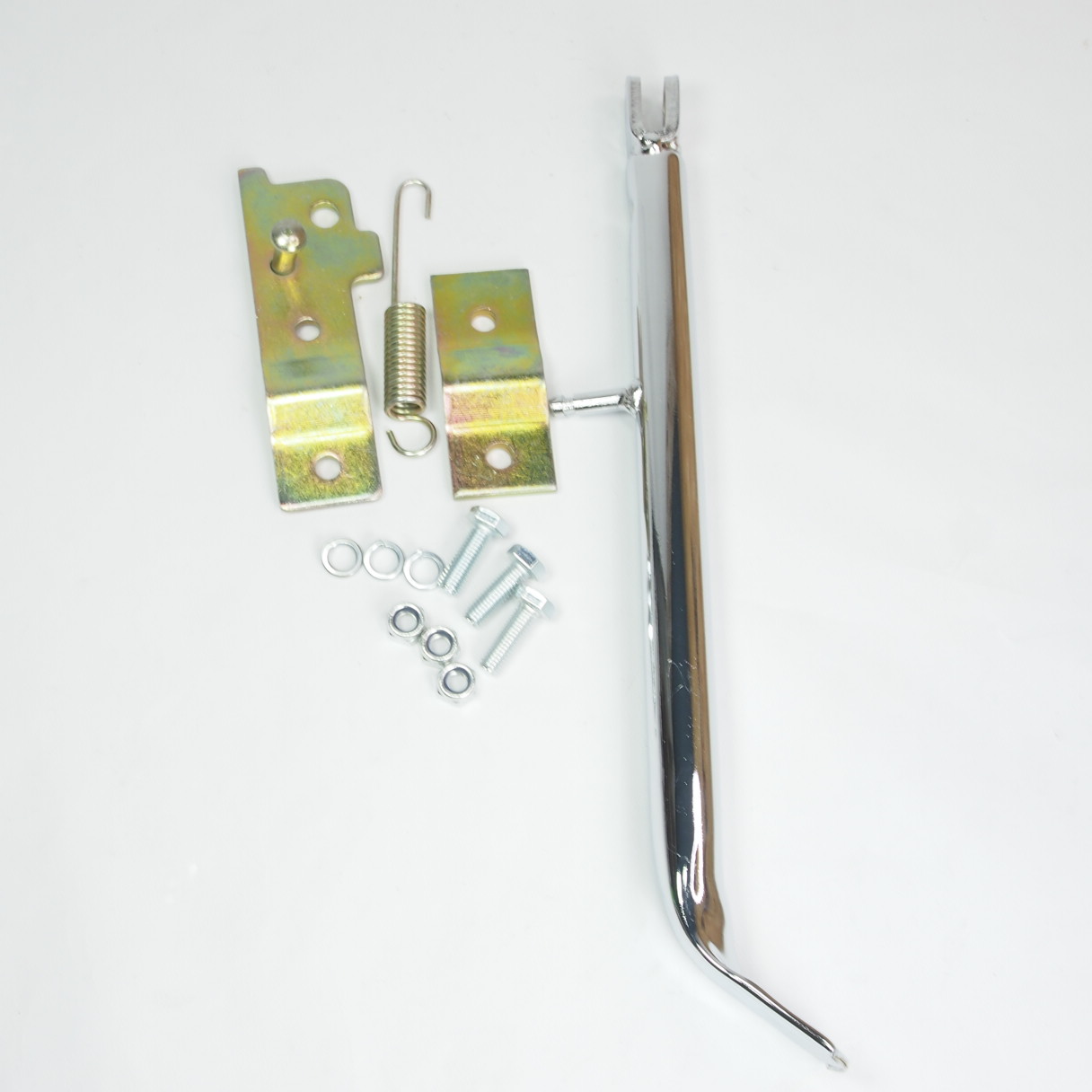 side stand / kickstand chrome -101 OCTANE- universal