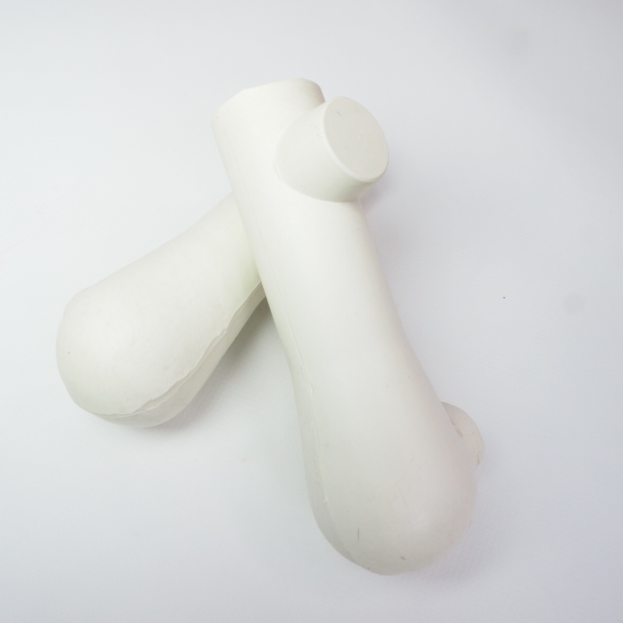 Center stand rubbers 20mm white Vespa 50s 100 ET3 Rally VBB Super Sprint