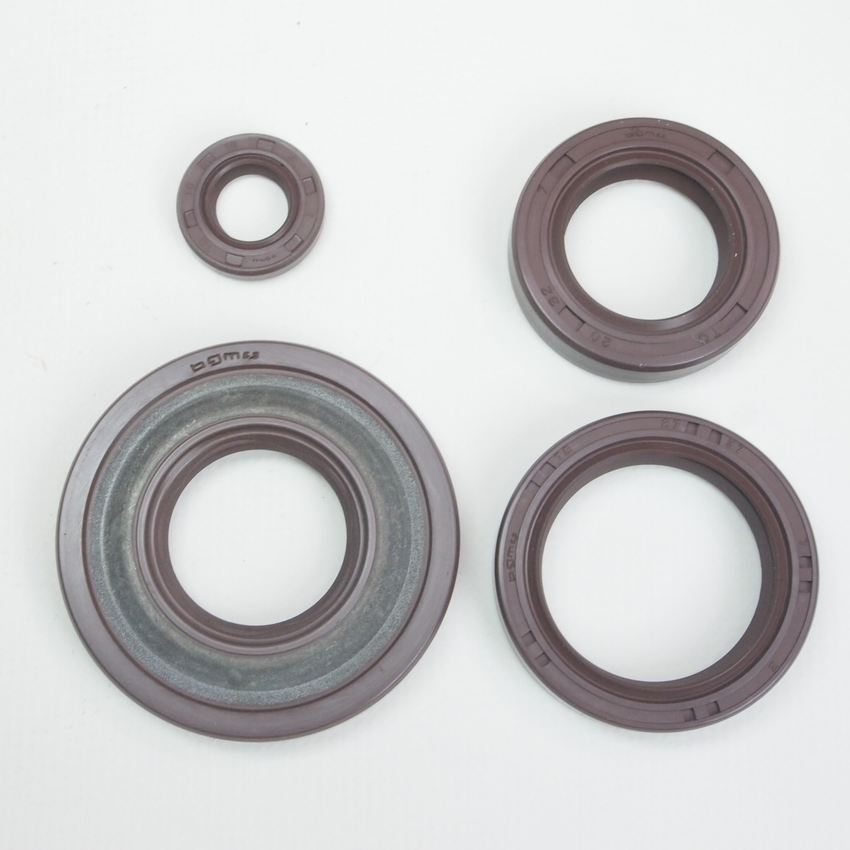 Oil seal set engine BGM PRO FKM/Viton Vespa Smallframe 20mm - PK50XL/2 PK125XL/HP3/HP4/FL2