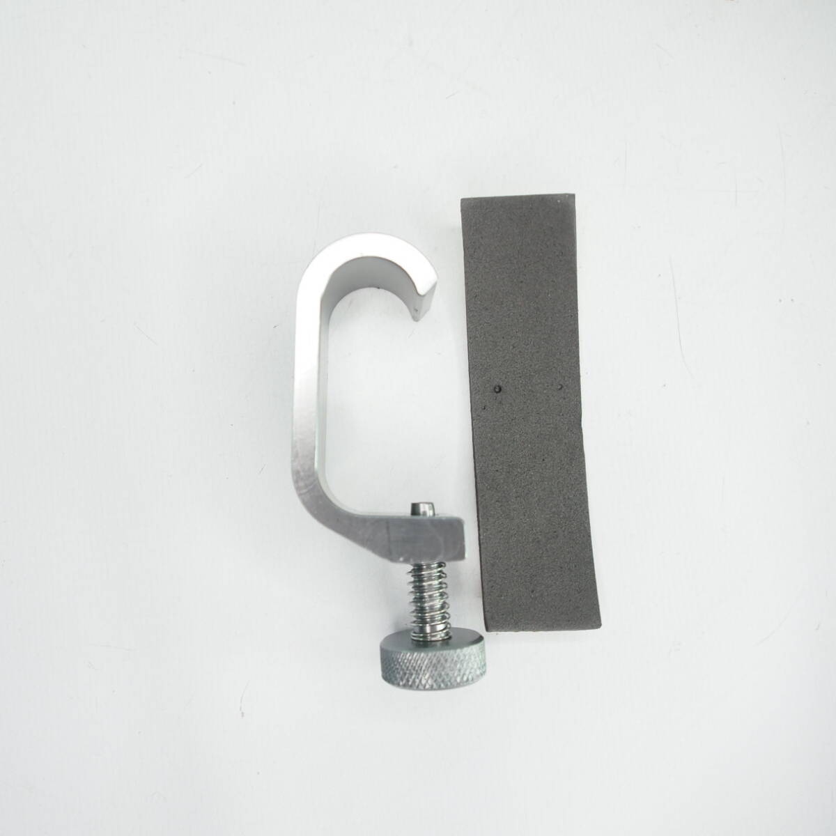 Luggage rack clamp CNC gray Vespa