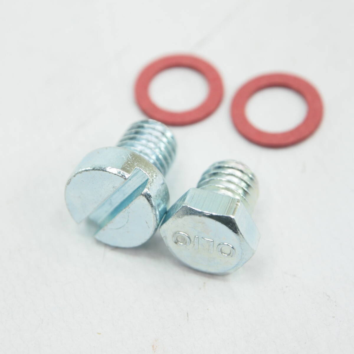 Oil drain plug set M8x8mm Vespa PX200E PX200FL Rally Sprint VBB VBA 50s 100 ET3