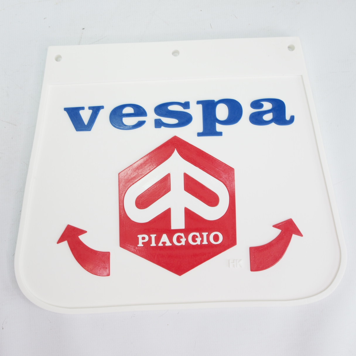 Rear mudflap blue Piaggio emblem Vespa 50s 100 ET3 P PX Sprint GTS LX