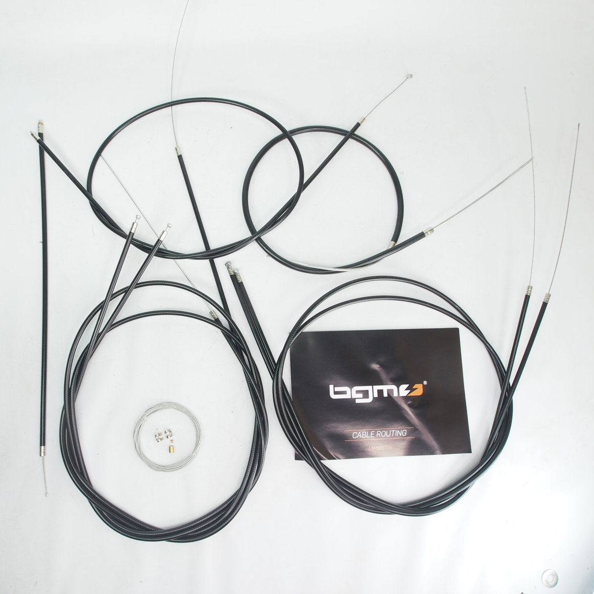 Cable set -BGM ORIGINAL PE inner liner- Lambretta DL GP