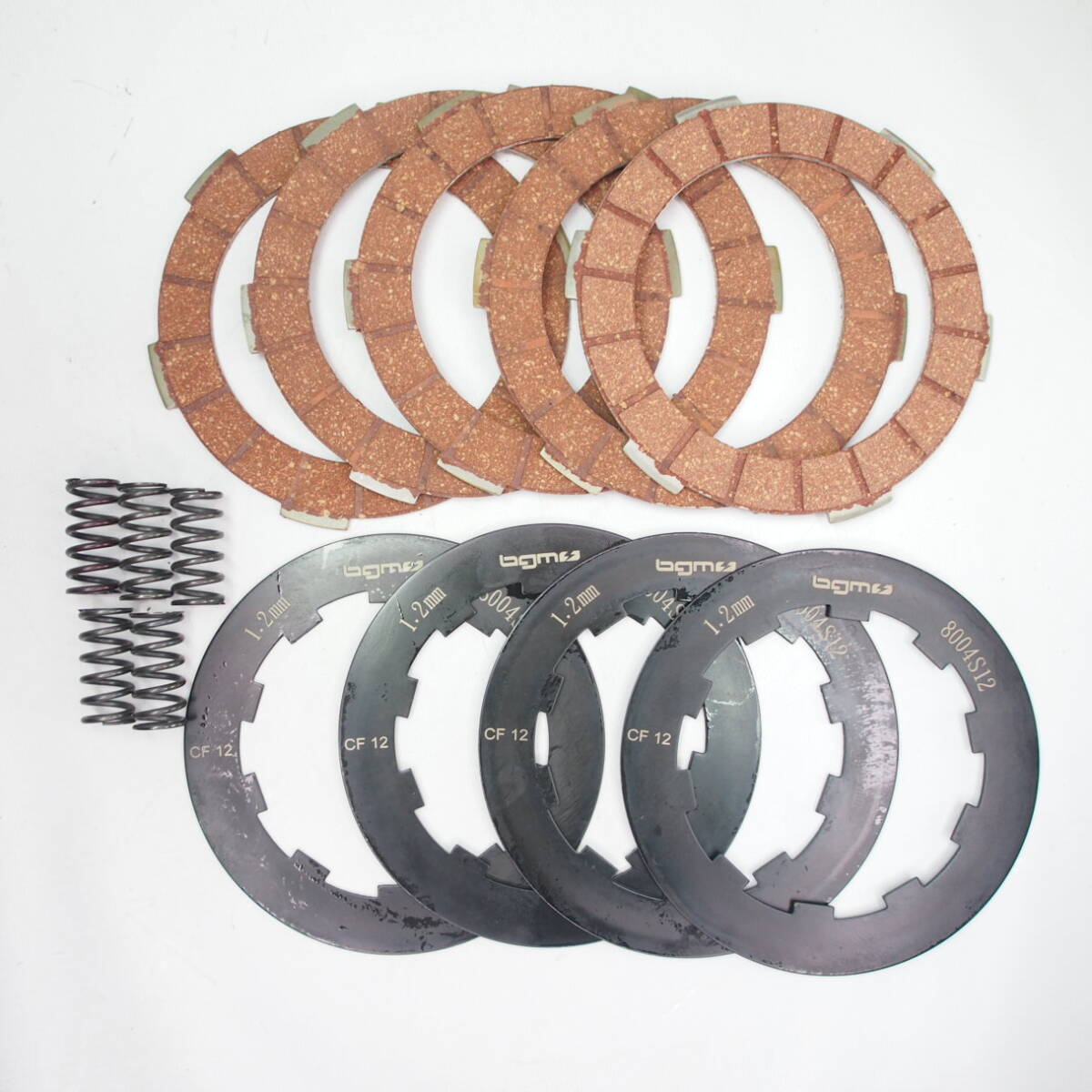 Clutch friction plate set Superstrong Racing Red Lambretta ランブレッタ 強化クラッチセット 管SCBGM8005RKT2