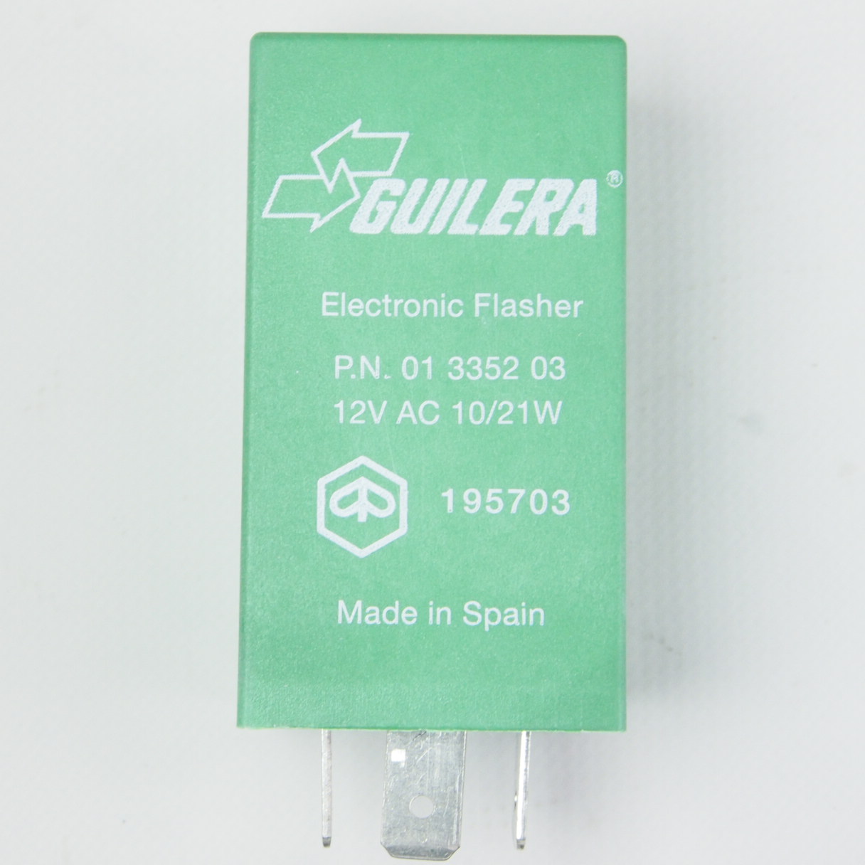 Indicator flasher relay -PIAGGIO 3-PIN 12V 10/21W AC- Vespa PK S XL XL2 PX EFL (1984-) Cosa, Cosa FL, T5 125cc APE