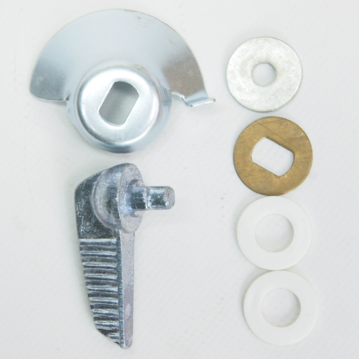 Side panel lever for Vespa 50s 90 100 ET3 aluminium