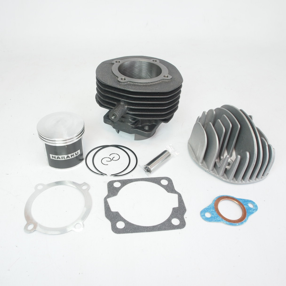 Cylinder NARAKU 55.0mm 102cc 6 transfer ports Vespa 50s PK50 APE50