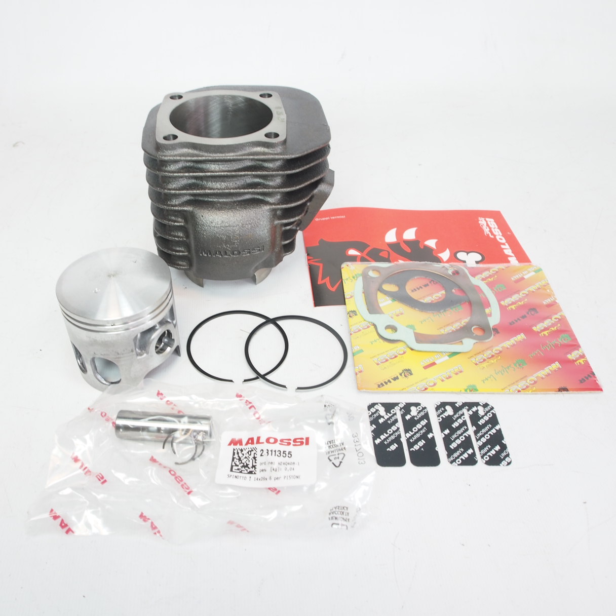 Cylinder MALOSSI 124 cc Sport Minarelli AC100 2T