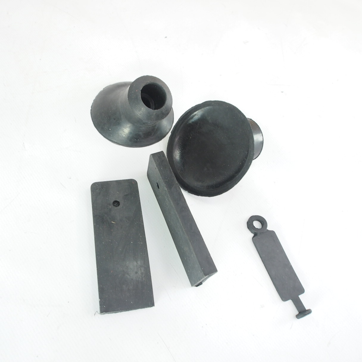 Rubber parts set luggage carrier front for Vespa Lambretta