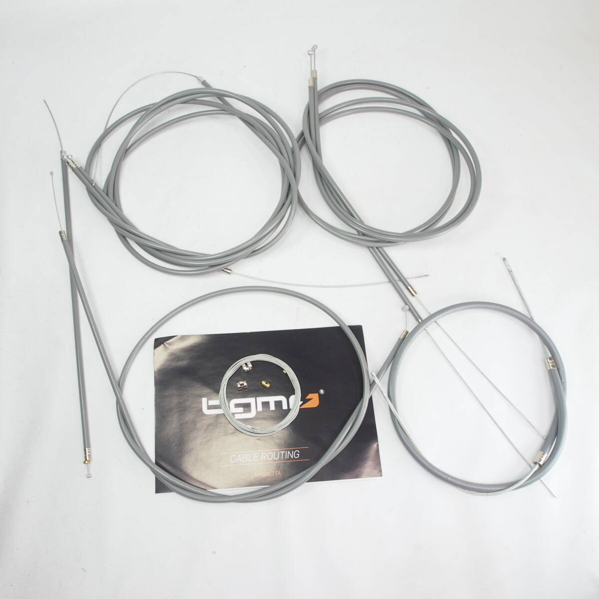 Cable set -BGM ORIGINAL PE inner liner- Lambretta LI LIS SX TV