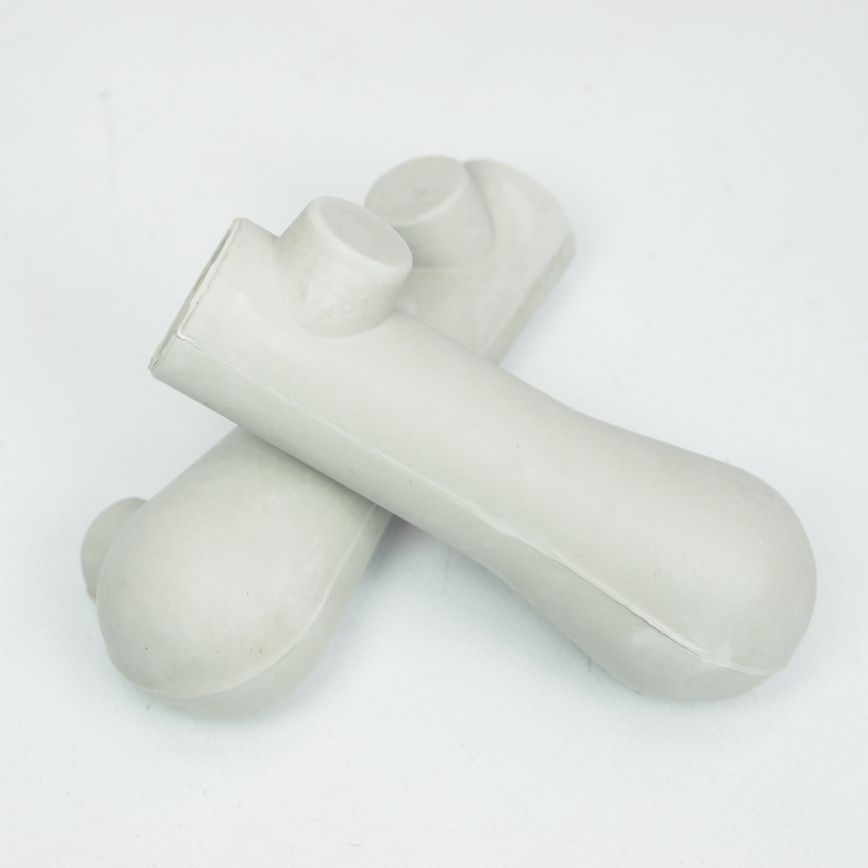 Center stand rubbers 20mm gray Vespa 50s 100 ET3 Rally VBB Super Sprint